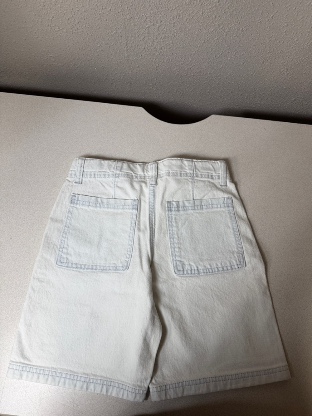 art class light Blue Women's Boyfriend Bermuda Jeans Shorts - Picture 4 of 6
